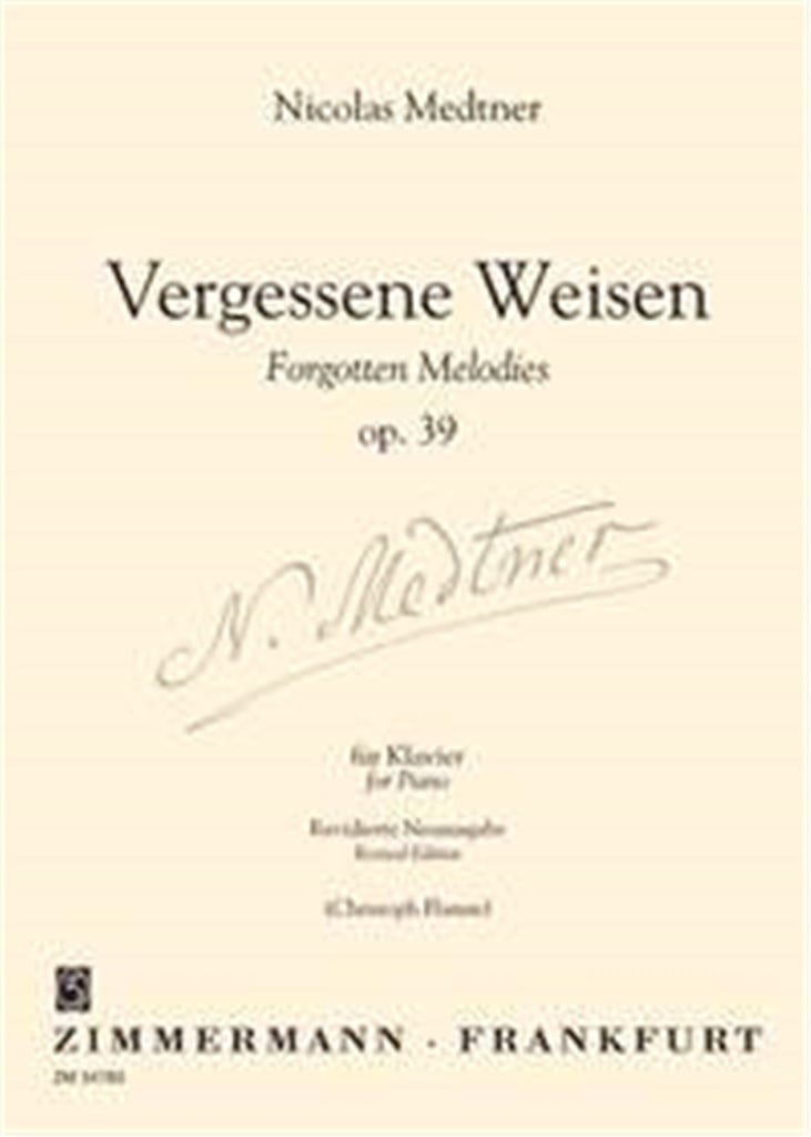 Vergessene Weisen op. 39